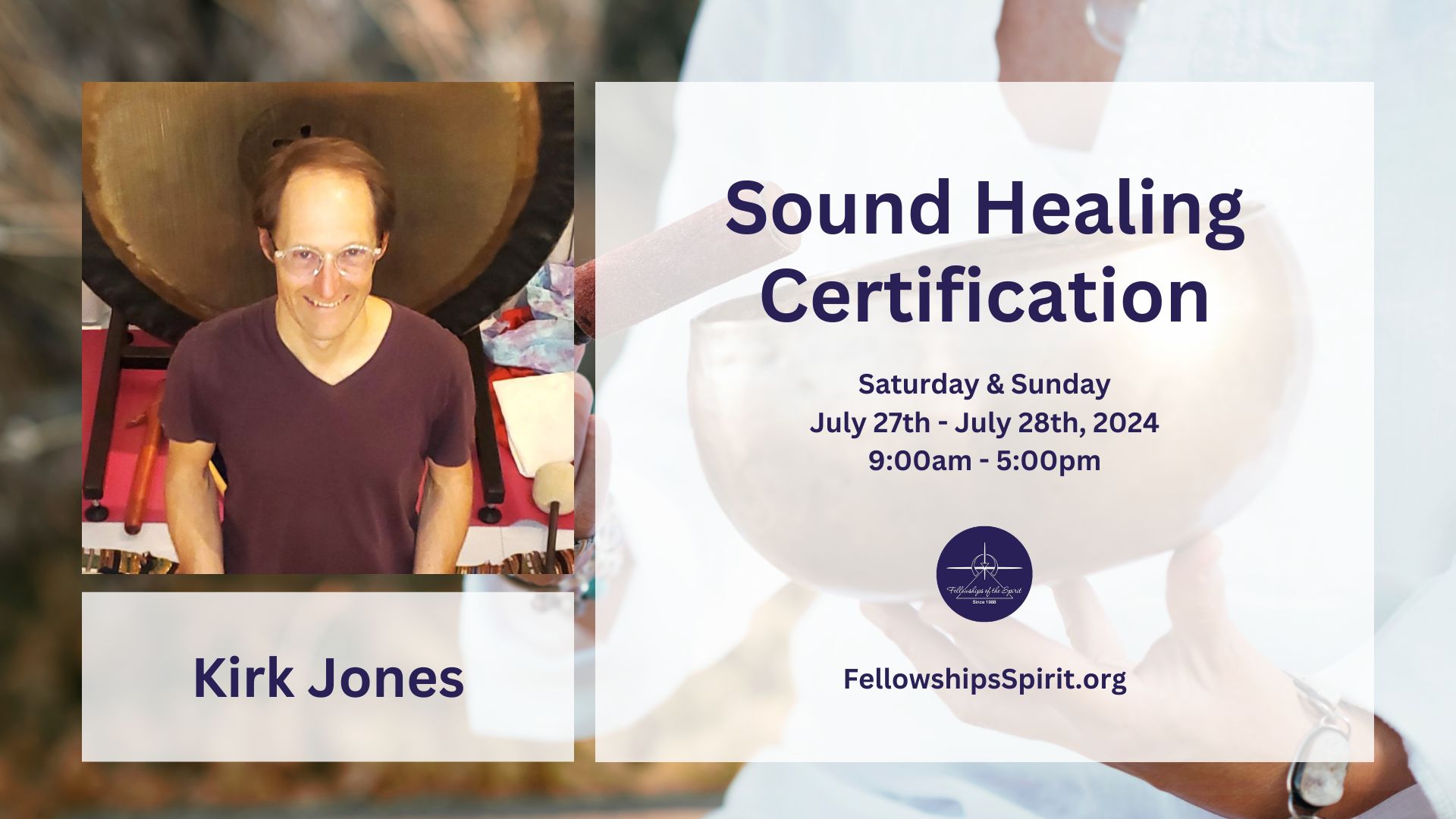Sound Healing Certification Fellowships Of The Spirit